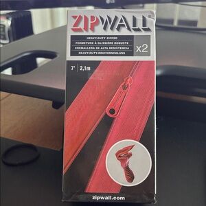 Heavy-Duty Zipper - Red